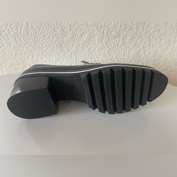 Bernardo Shoes Loafer Navy White Leather Sz 9.5 - Picture 4 of 7